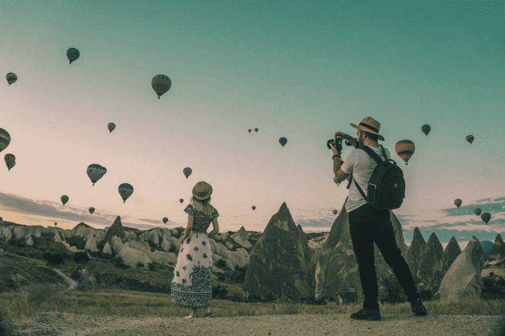 Couple Traveling Together