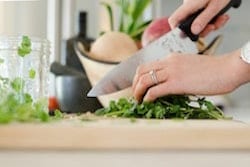 Married-Woman-Chopping-Parsley-for-mobile