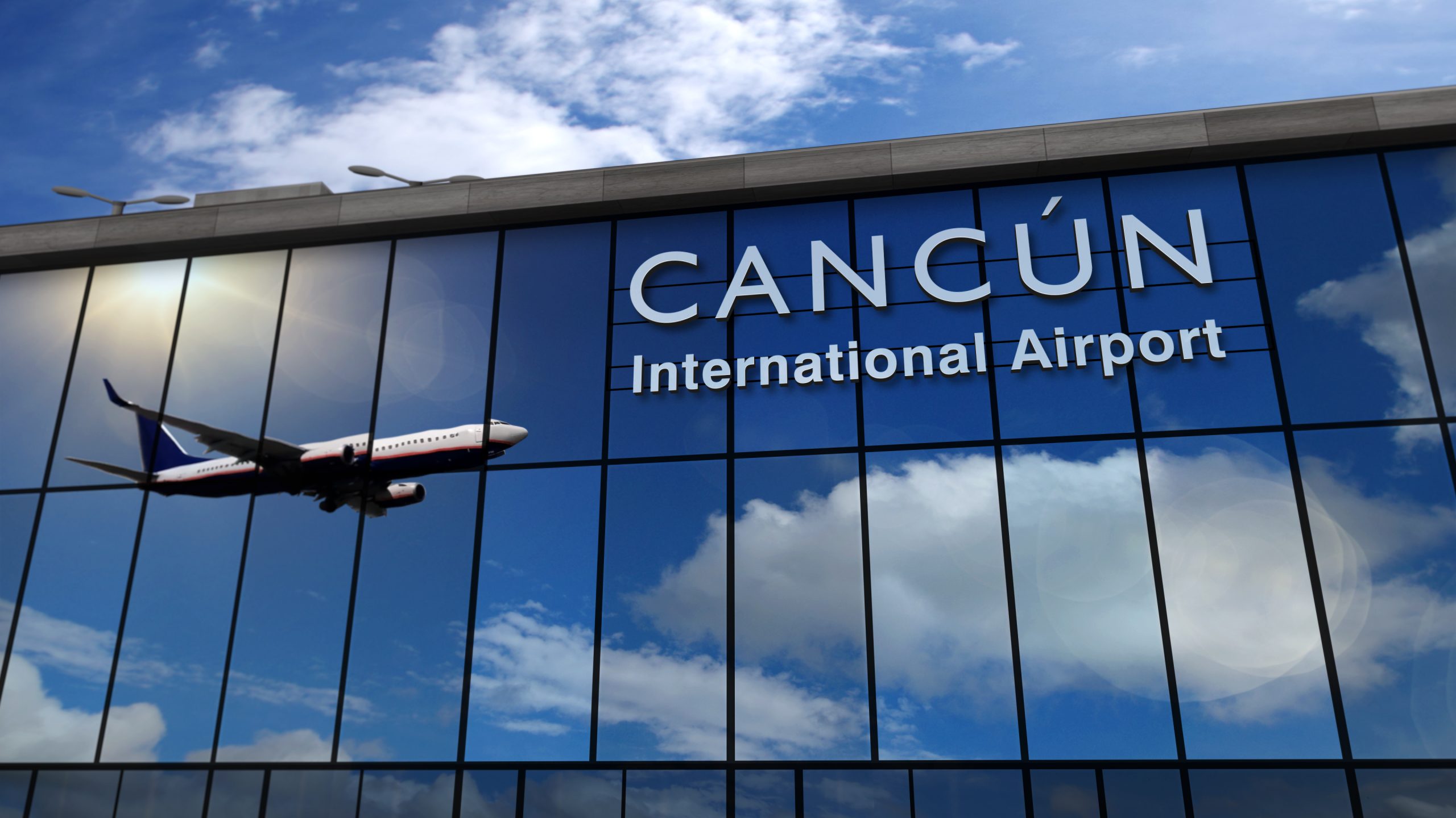 tulum vs cancun - cancun international airport