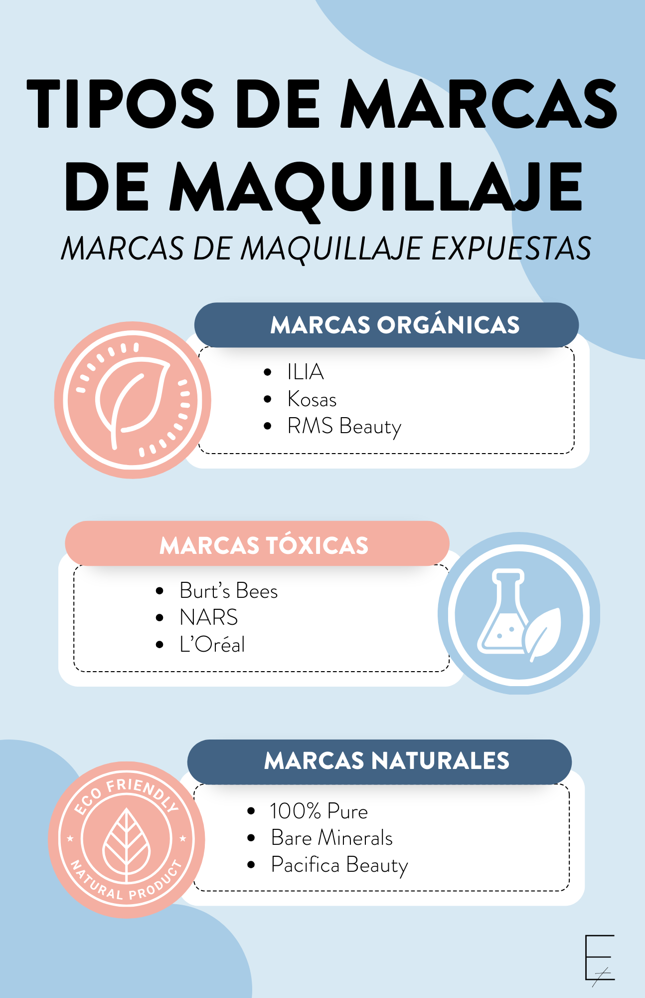 marcas de maquillaje