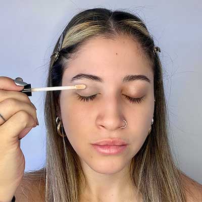 Maquillaje de ojos degradado