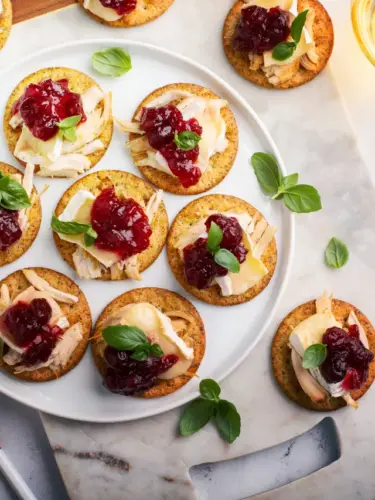 Cranberry Brie Bites