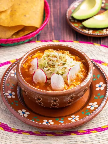 Receta de pozole rojo