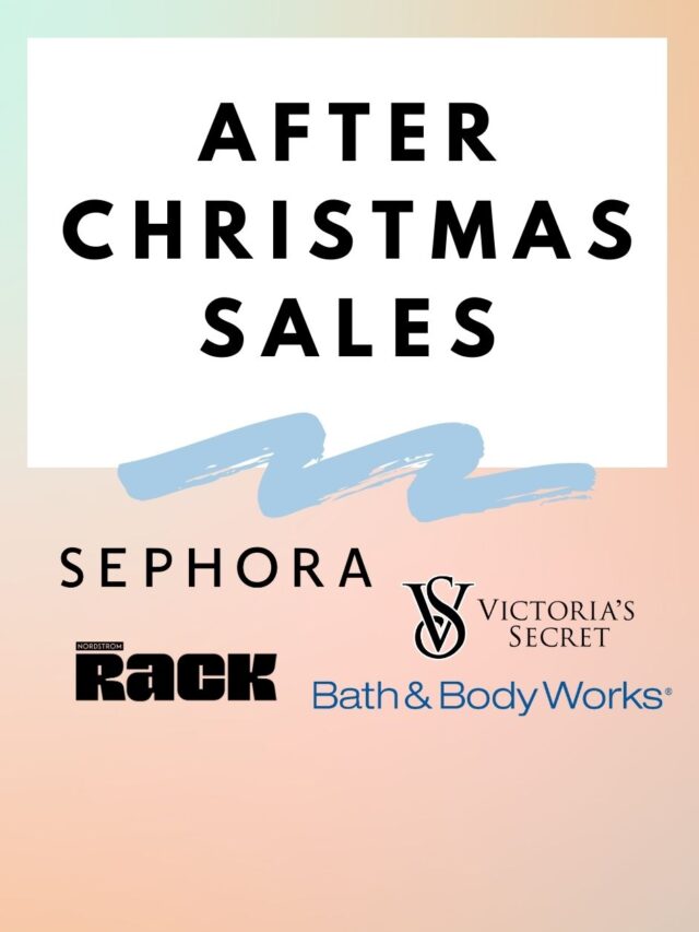 The Best After Christmas Sales in Fashion & Beauty