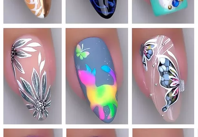 Trendy Nail Art Design