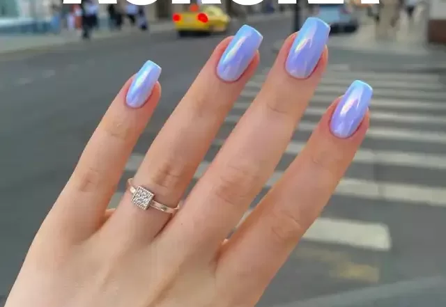 uñas efecto aurora