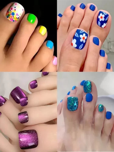 The Newest Summer Toe Nail Design