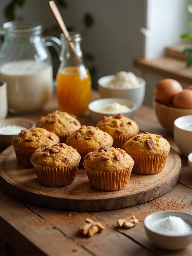 muffins de calabaza