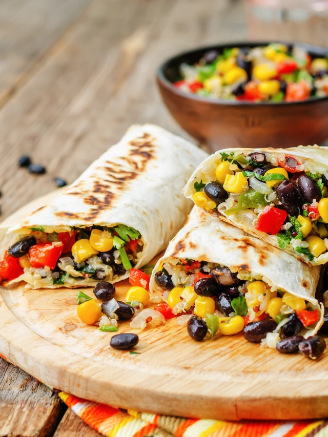 burritos vegetarianos