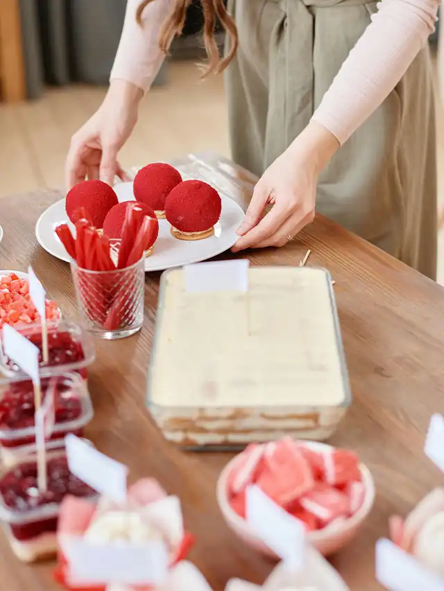 mesa de postres