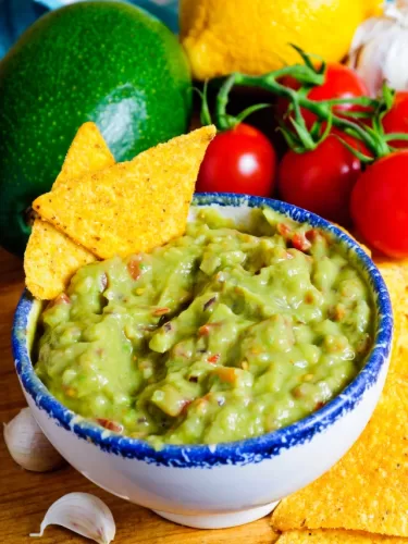 receta sencilla de guacamole